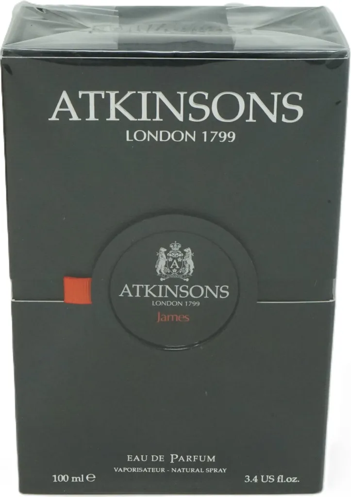 Eau de Parfum Atkinsons James 100 ml - Notes de vétiver et poivre rose