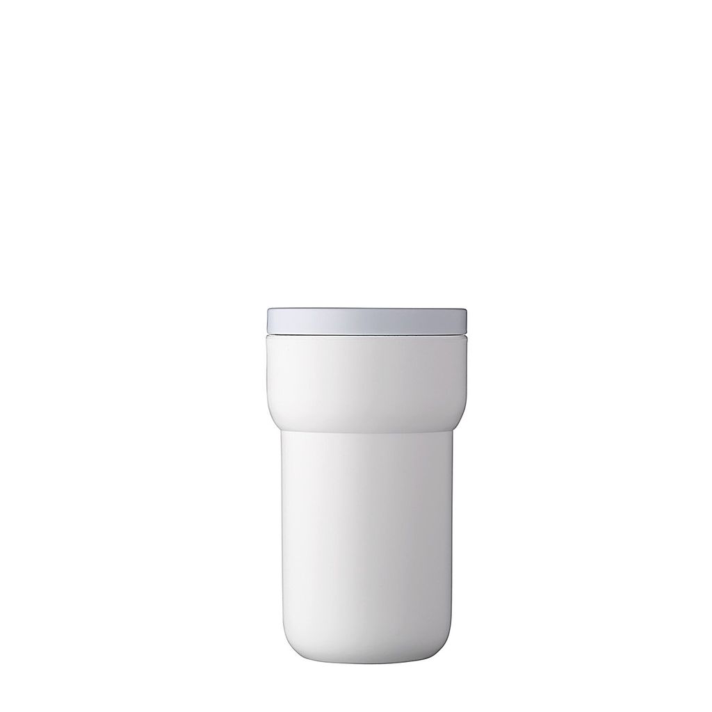 Mepal - Ellipse Reisebecher - Kaffee & Thee Thermobecher - Hält Getränke Länger Heiß - Doppelwandig Isoliert Trinkflasche - 275 ml - Weiß