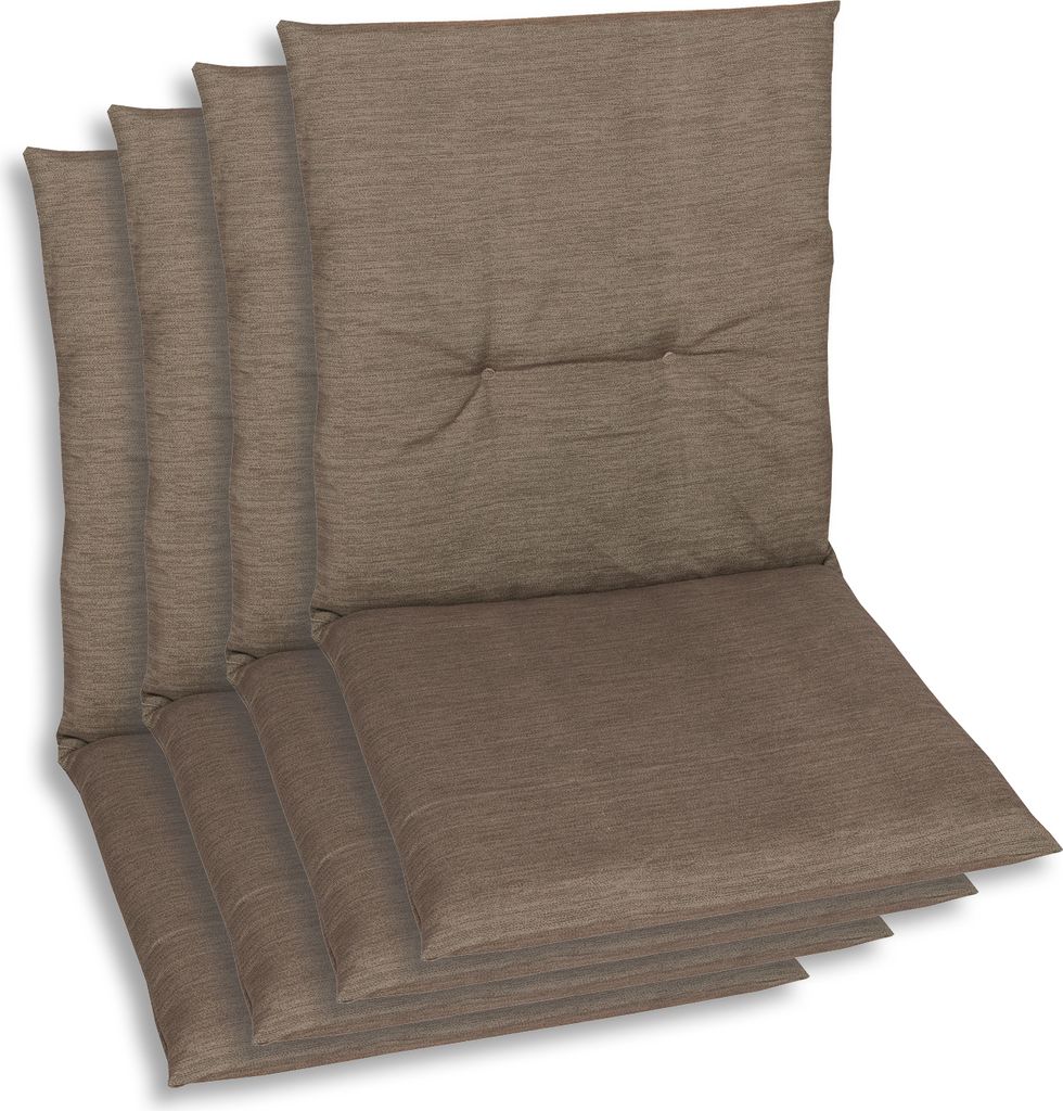GO-DE Textil, Sesselauflage Niederlehner, 4er Set, Farbe: Produktbild 