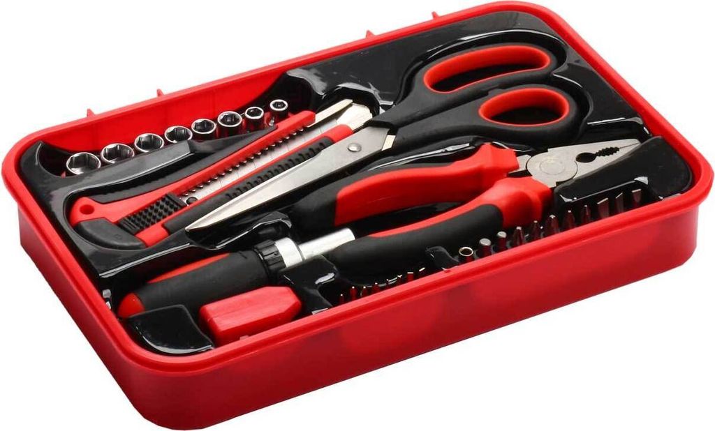 SCHMIDT security tools Werkzeug Set TS-32 Handwerkzeug Box 32-teilig