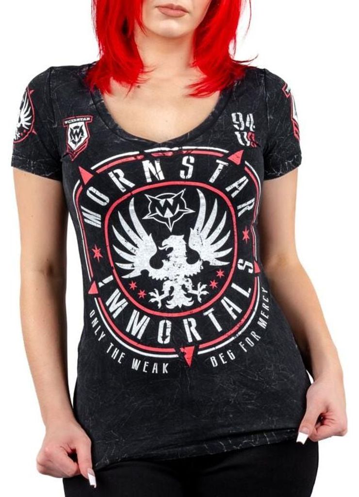 Wornstar T-Shirt Damen Immortals Eagle Tee schwarz 3XL