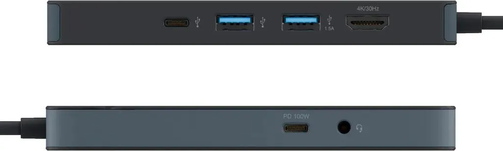 HYPER Hyper HyperDrive Flex 8 Port USB-C Hub - 5