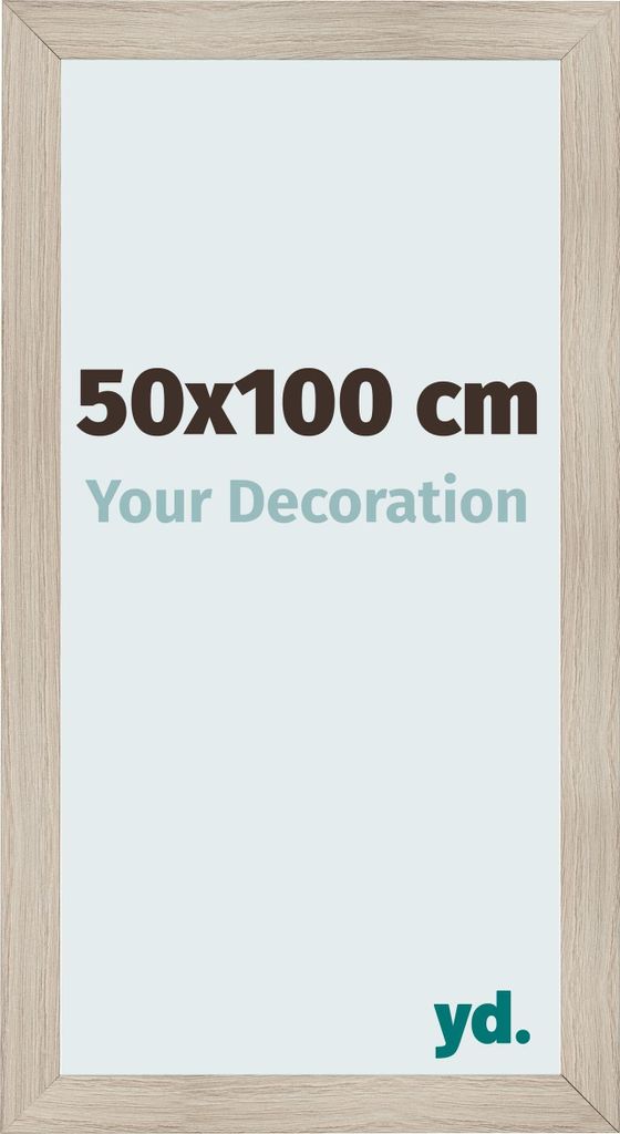 Bilderrahmen, 50x100 cm, Eiche Hell, MDF, Pisa