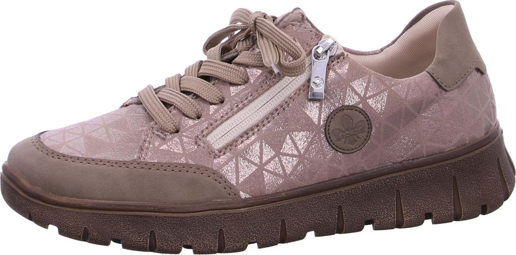 Rieker Sporthalbschuhe Formsohle modisch in beige, Gr. 39
