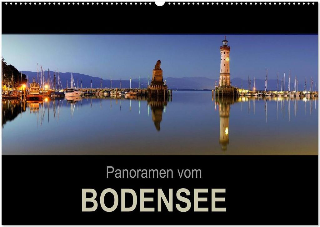 Panoramen vom Bodensee (Wandkalender 2026 DIN A2 quer), CALVENDO Monatskalender