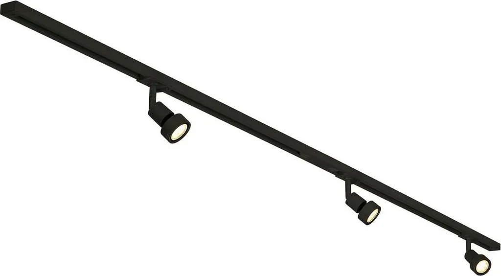 Rail 2m noir 3 spots Puri Track - Solution éclairage monophasé modulable - 7
