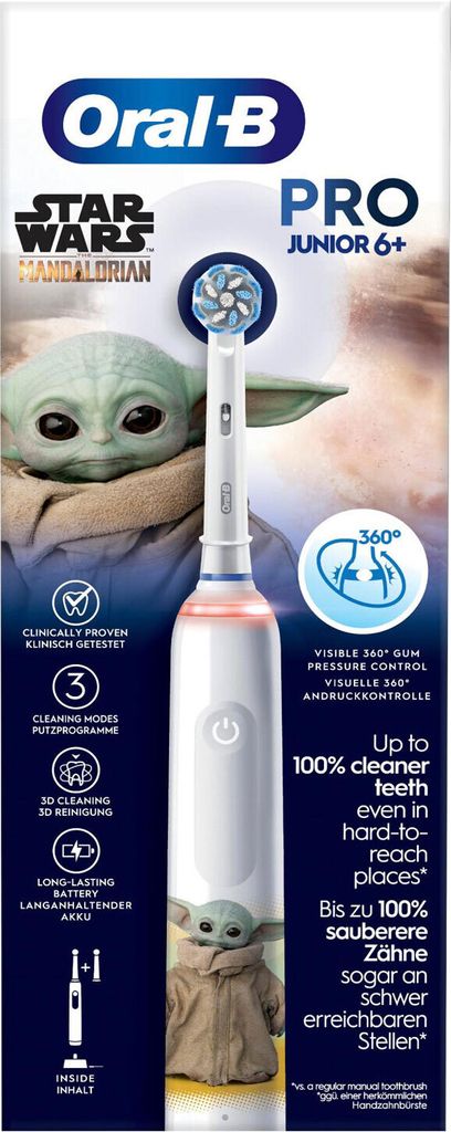 Oral-B Junior Pro Star Wars Mandalorian Grogu