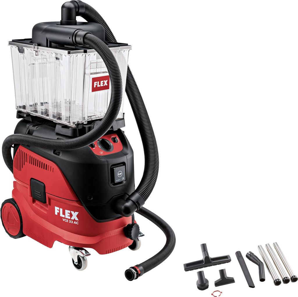 Flex Sicherheitssauger VCE 33 M AC-Set + Vorabscheider VCE-PS 25 Cylone