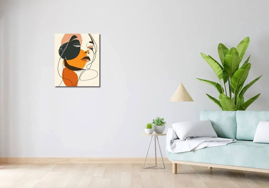 Quadro 50x60 cm Pace interiore - 2