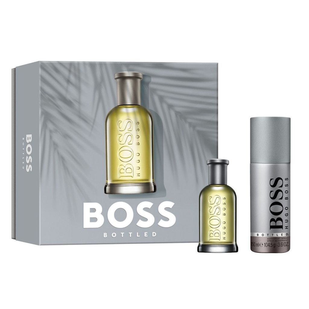 Hugo Boss Boss Bottled Set - 50 Ml Eau De Toilette And 150 Ml Deodorant