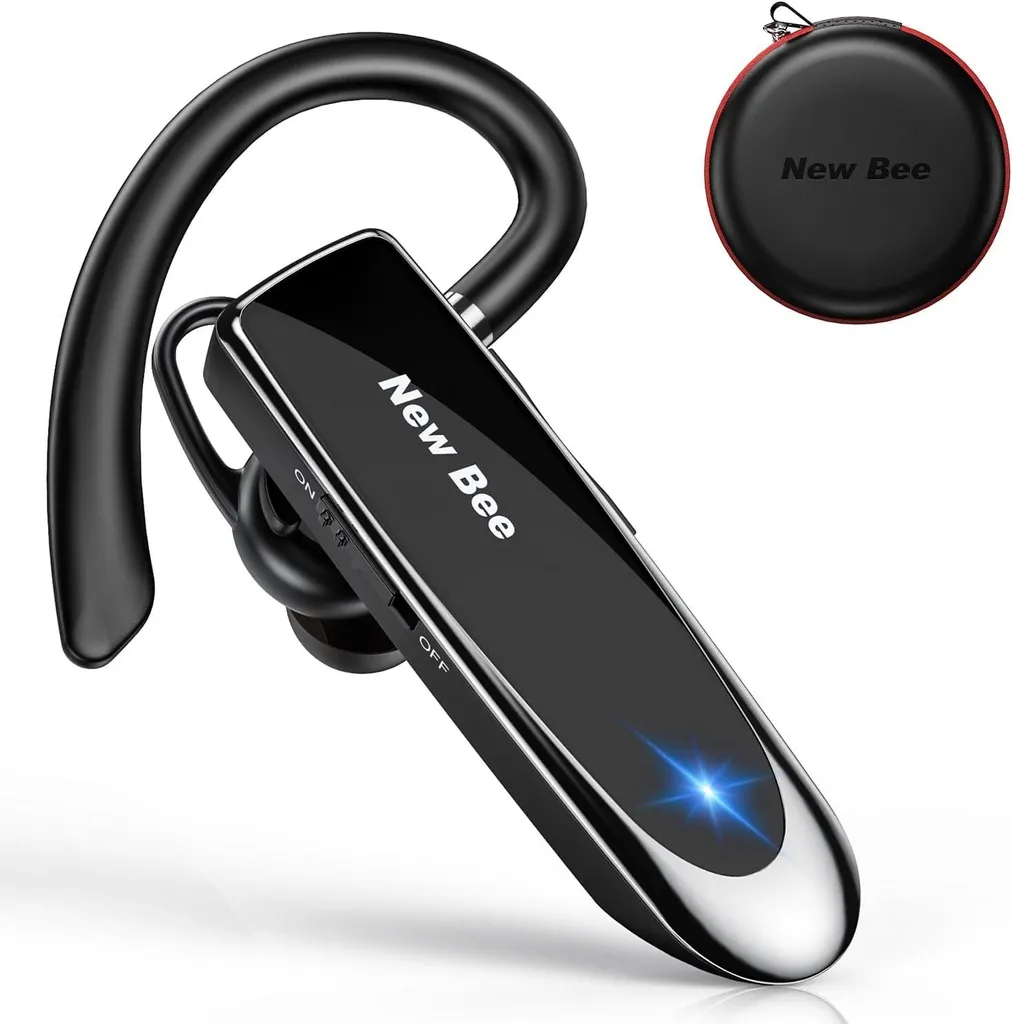 Wireless Bluetooth Headset Freisprechen im Ohr mit Clear Voice Capture Technologie In-Ear Headsets für iPhone Samsung Huawei HTC, Sony, usw