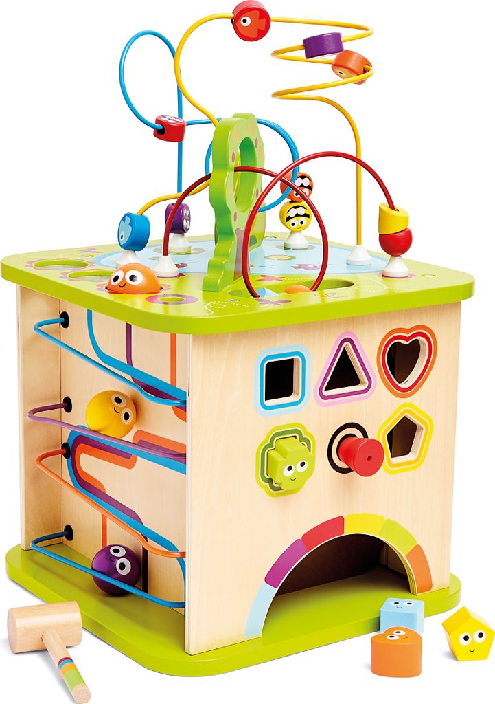 Hape Totally Amazing Motorikwürfel Kleine Tierchen, E1810 Produktbild 47