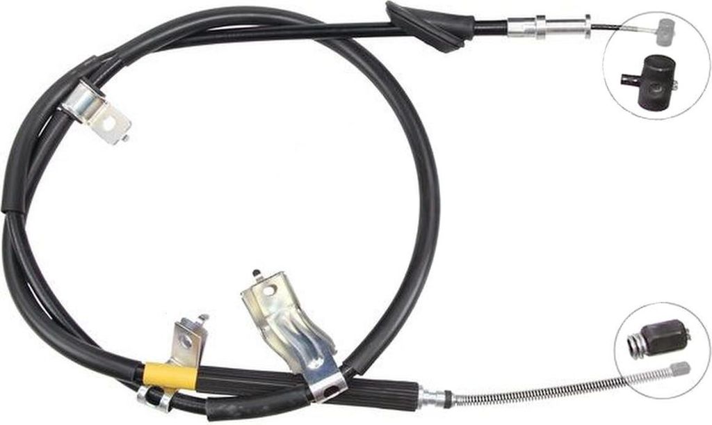 A.B.S. Handbremsseil Seilzug Feststellbremse für SUBARU Legacy III Kombi (BH) Hinten Links K16667