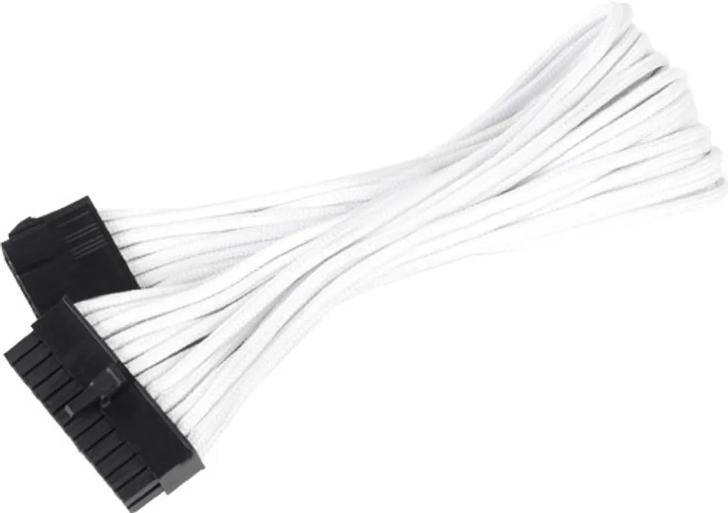 Câble ATX 24 broches blanc 300mm : stop aux câbles trop courts !