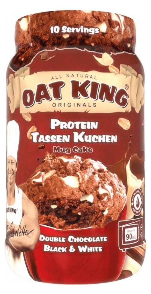 LSP Oat King Mug Cake (500g) Double Chocolate Black & White - Funktionelle Lebensmittel - Eiweißhaltige Lebensmittel