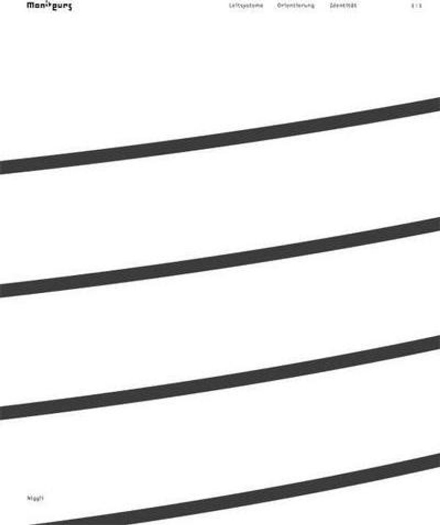 1 : 1 – Leitsysteme, Orientierung, Identität: Hrsg.: Moniteurs GmbH