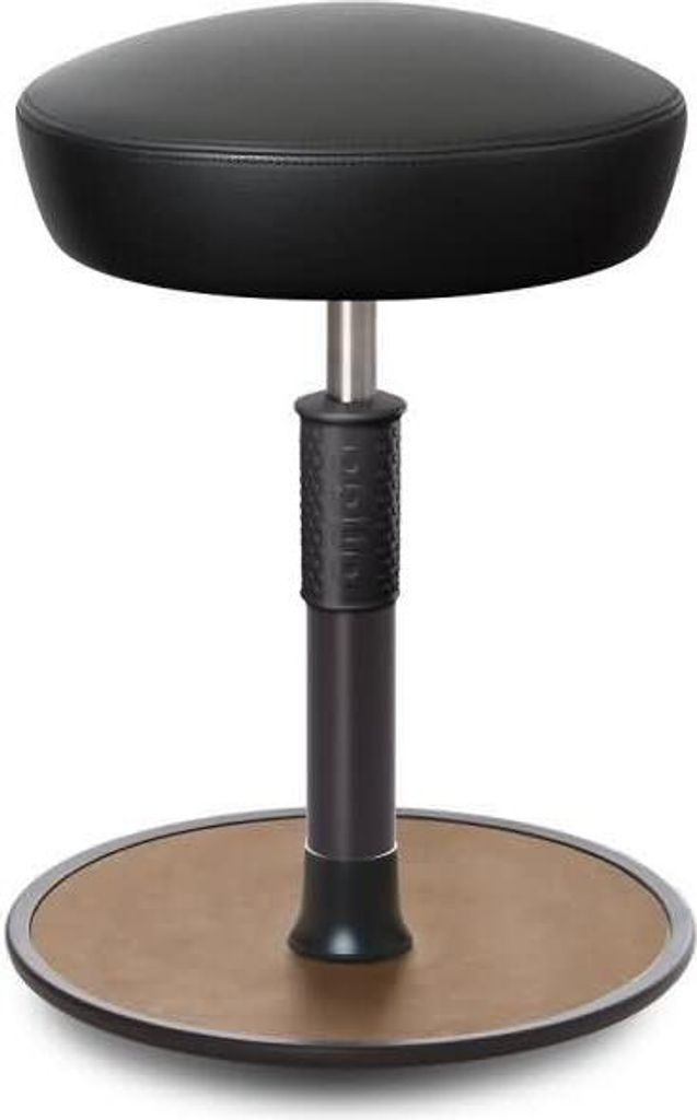 Sitz- Stehhocker Free Regular Hutsitz Boxmark Leder schwarz Produktbild 