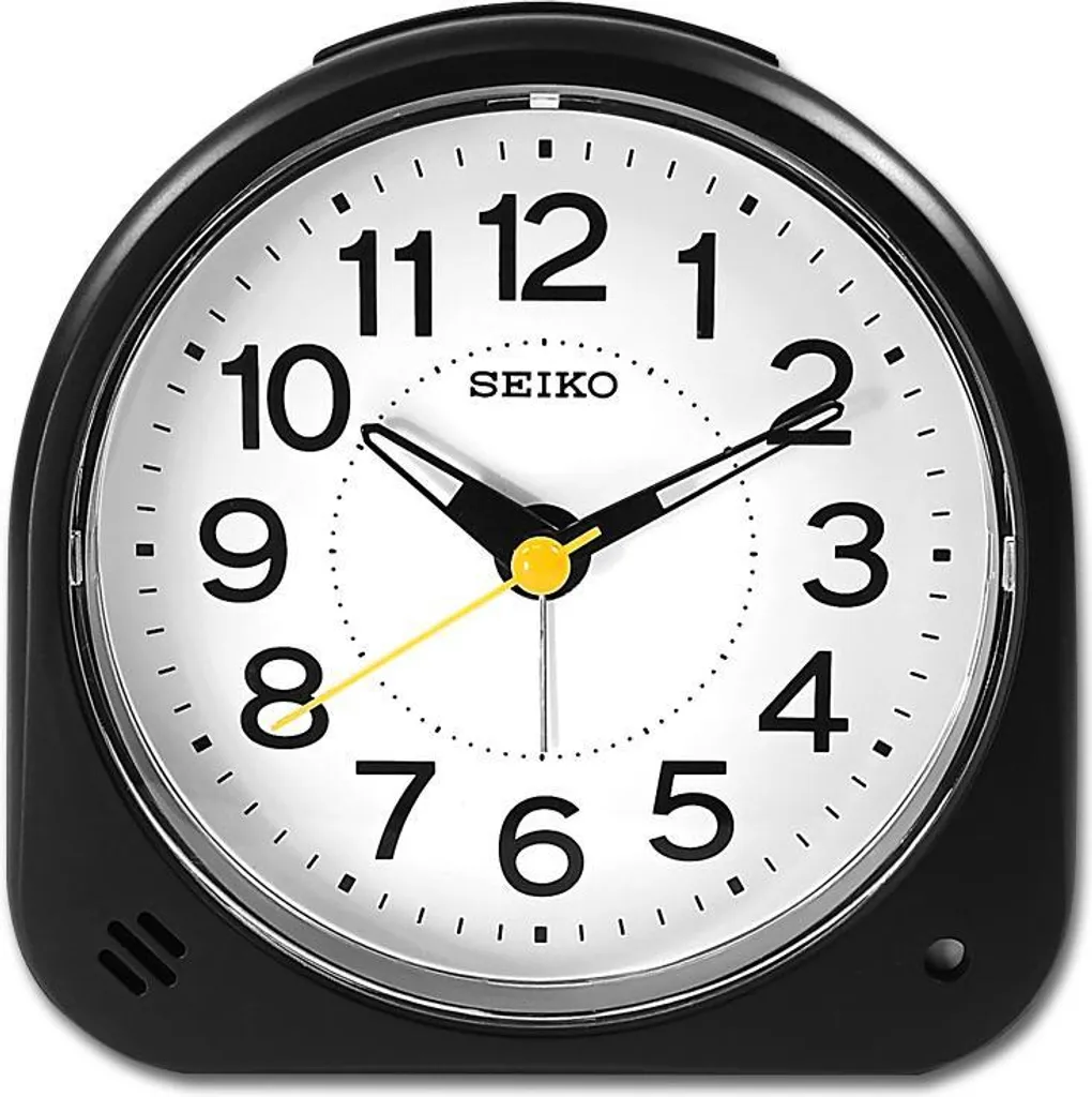 Réveil de Chevet Seiko QHE188K - Idéal pour Sommeil Paisible et Voyage