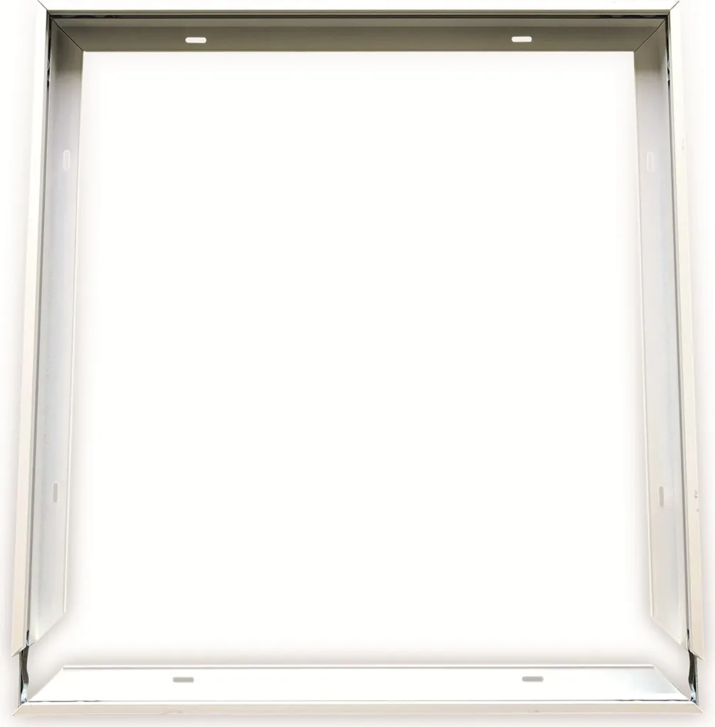 Cadre de montage LX0710 en aluminium blanc pour panneau LED 620x620 mm