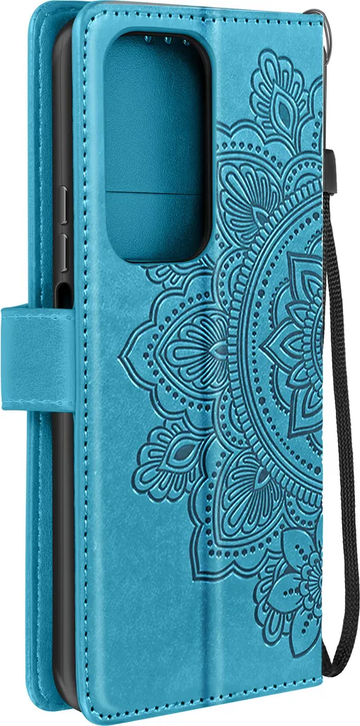 Custodia Mandala Azzurro Honor 200 Lite | Avizar Portafoglio Chic - 1