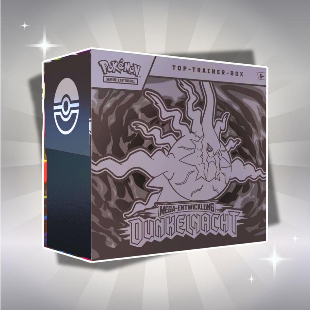 Pokémon Mega-Entwicklung: Dunkelnacht Top-Trainer-Box Produktbild 
