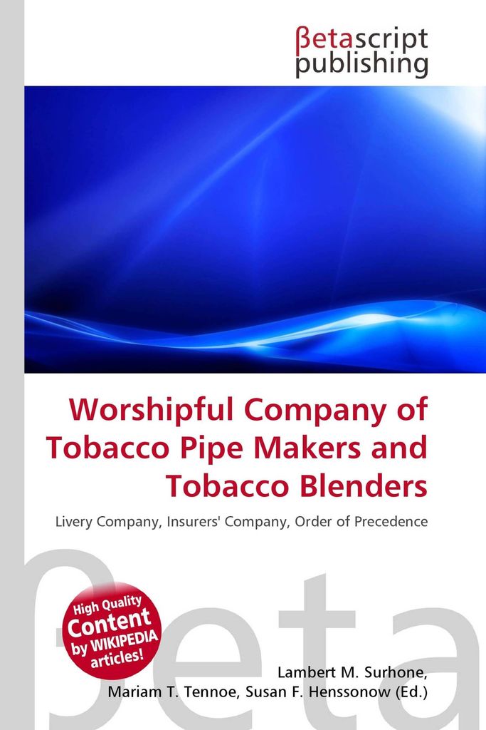 Worshipful Company of Tobacco Pipe Makers and Tobacco Blenders