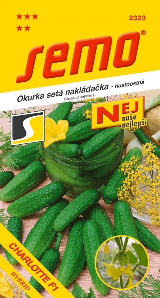 Okurka nakl. - Charlotte F1 hu 1,5g - série NEJ Obrázek produktu 
