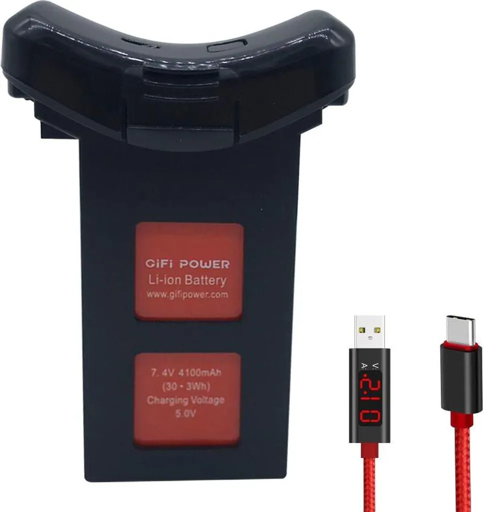 Batterie drone 4100 mAh grande autonomie pour SJRC S70W et HS100