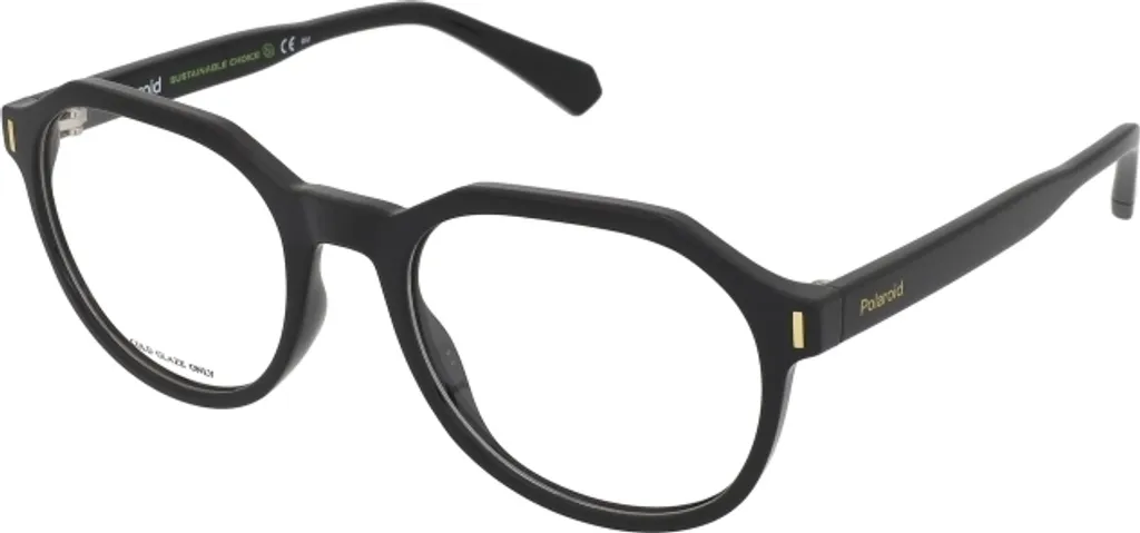 Lunettes de vue Polaroid PLD D483 807 Noir 52mm pour un look élégant