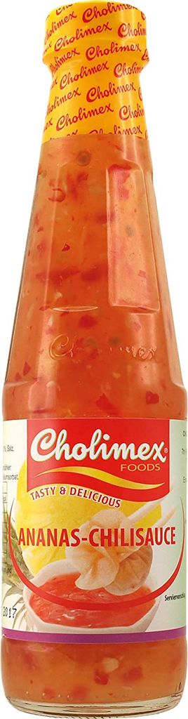 Cholimex Chili und Ananassauce scharf zum Dippen und peppen Produktbild 