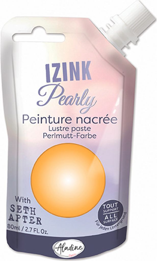 Aladine Aladine Izink Pearly Perlmuttfarbe 80 ml Kupfer
