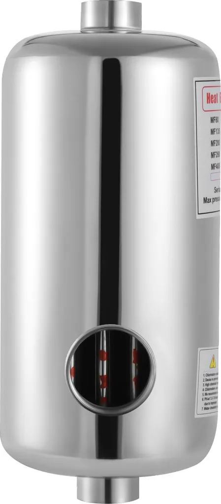 Échangeur piscine design compact 28 kW avec débit d'eau haute pression - 2