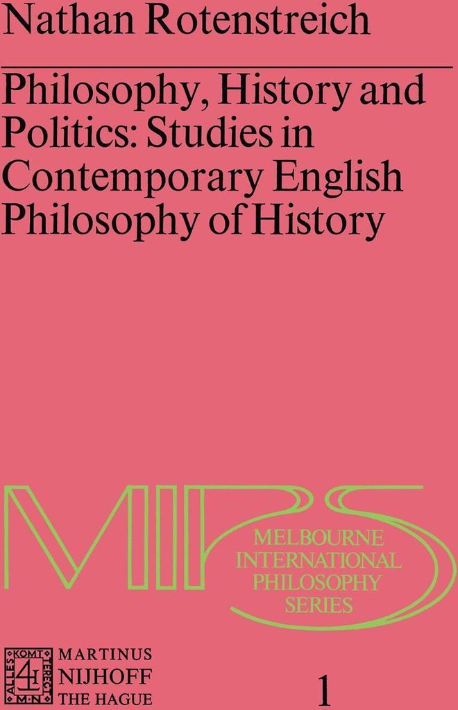 Philosophy, History and Politics