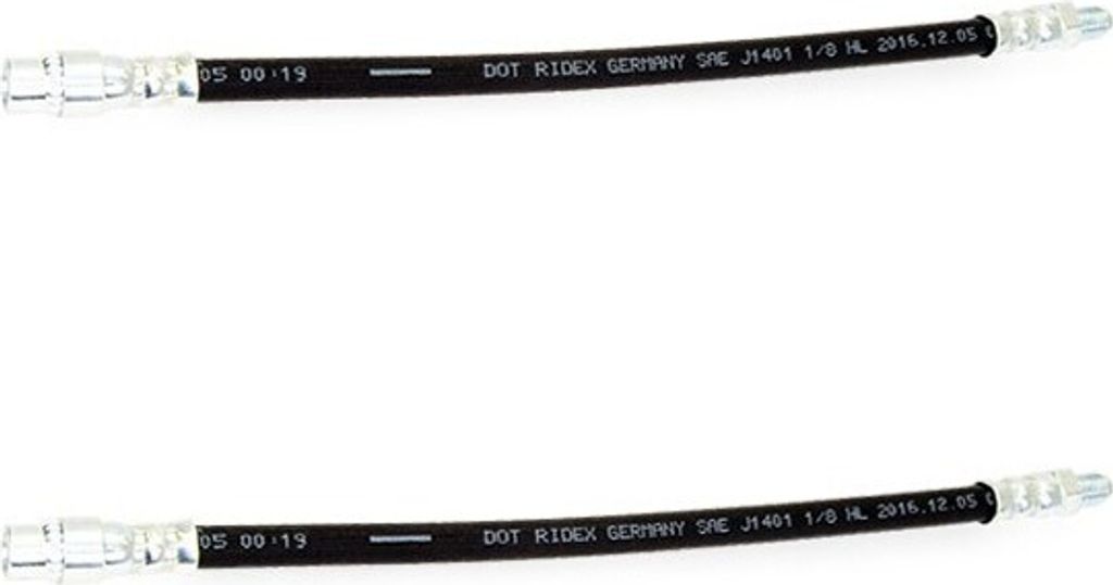 RIDEX 83B0962 Bremsschlauch Vorne für RENAULT ESPACE III (JE0) 19 II Cabriolet (D53, 853) 19 II (B/C53) 19 I (B/C53) 19 I Cabriolet (D53) 21 Kombi