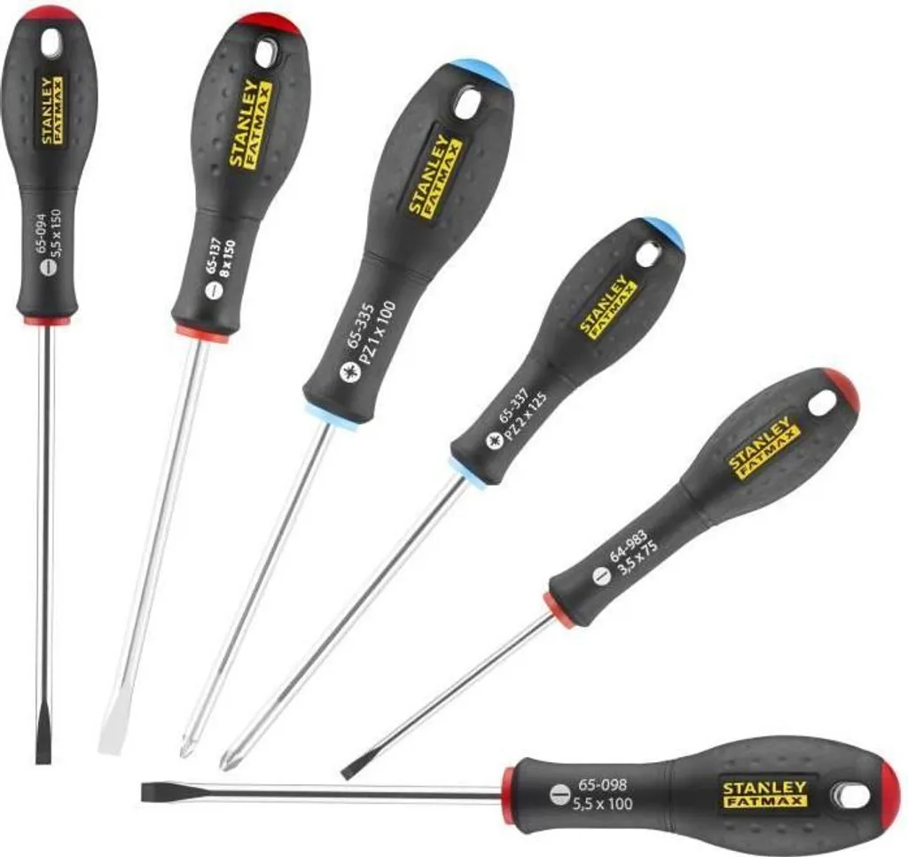 Set 6 Giraviti Stanley Fatmax Acciaio Cromo Vanadio - Offerta Professionale