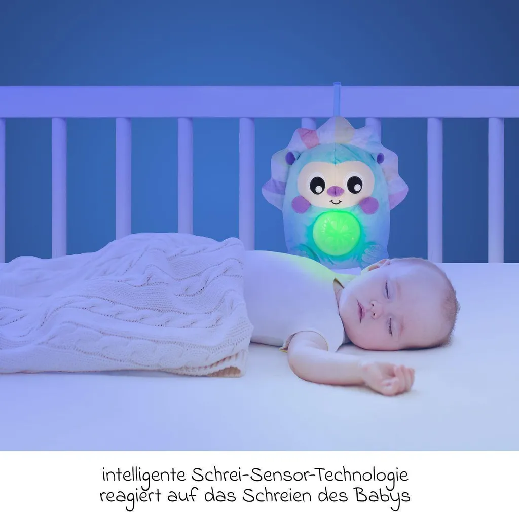 Veilleuse Musicale Bébé Ange d'Endormissement Playgro Multicolore Soft - 12