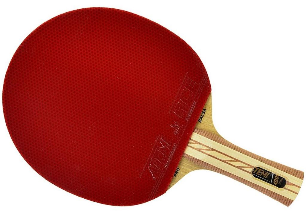 Atemi - Tischtennisschläger "Balsa" MR78282 (Einheitsgröße) (Schwarz/Rot)