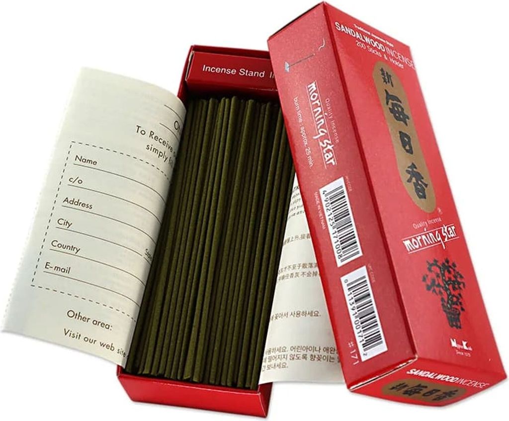 Räucherstäbchen Morning Star Sandelholz -- 70 g Produktbild 