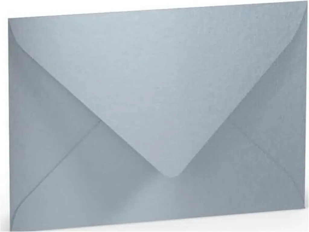 Enveloppe C6 Argent Opaque pour Courrier Confidentiel et Invitation Luxe