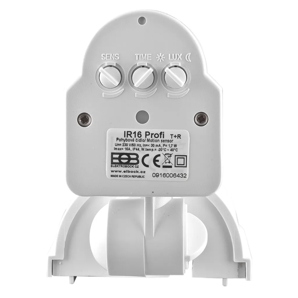Fini le gaspillage d'énergie avec le détecteur de mouvement IR16 Profi 230V