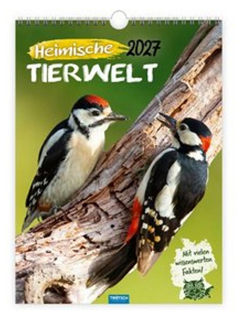 TRÖTSCH - Calendrier classique « Faune locale » 2027 Image du produit 