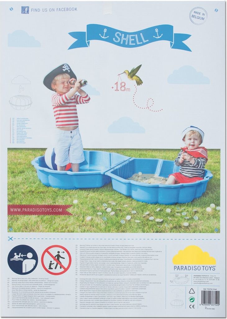 Paradiso Sand- und Wassermuschel Produktbild 7