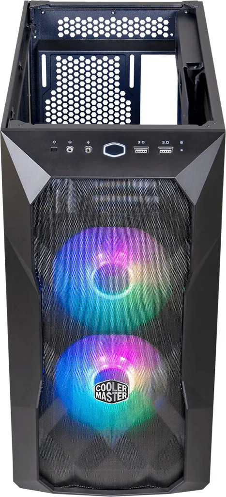 Boîtier PC TD300 Mesh Cooler Master avec Façade 3D et Verre Trempé - 4