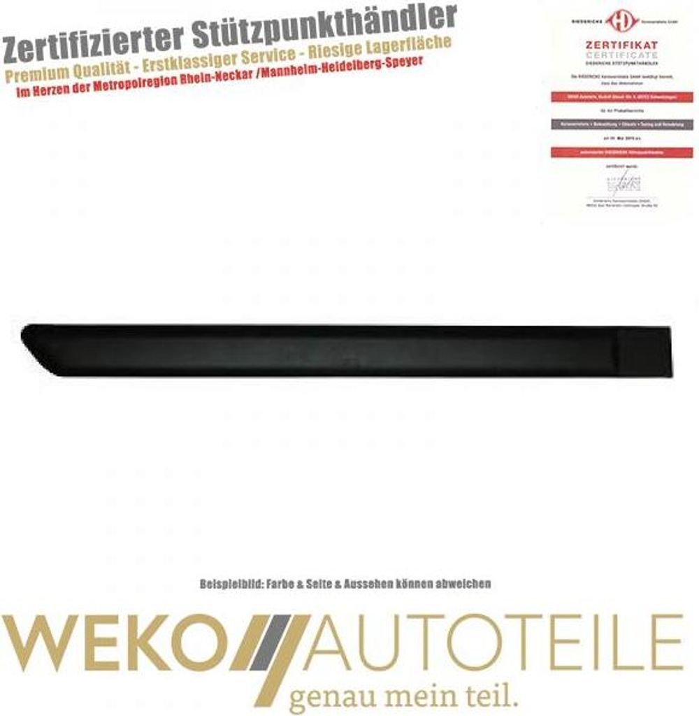 Zier Schutzleiste Tür hinten rechts DIEDERICHS 3434322 passend für FIAT