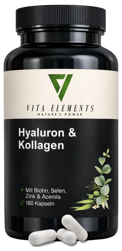 Vita Elements Complejo Ácido Hialurónico Colágeno 180 Imagen del producto 