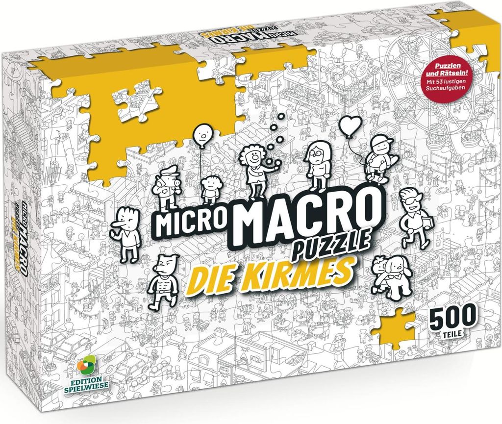 MicroMacro Puzzle La fête foraine 500 pièces Image du produit 