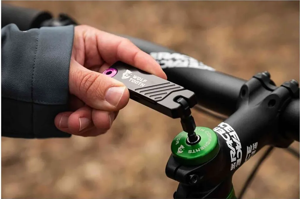 Multitool vélo Wolf Tooth - Clé hexagonale compacte avec 6 embouts