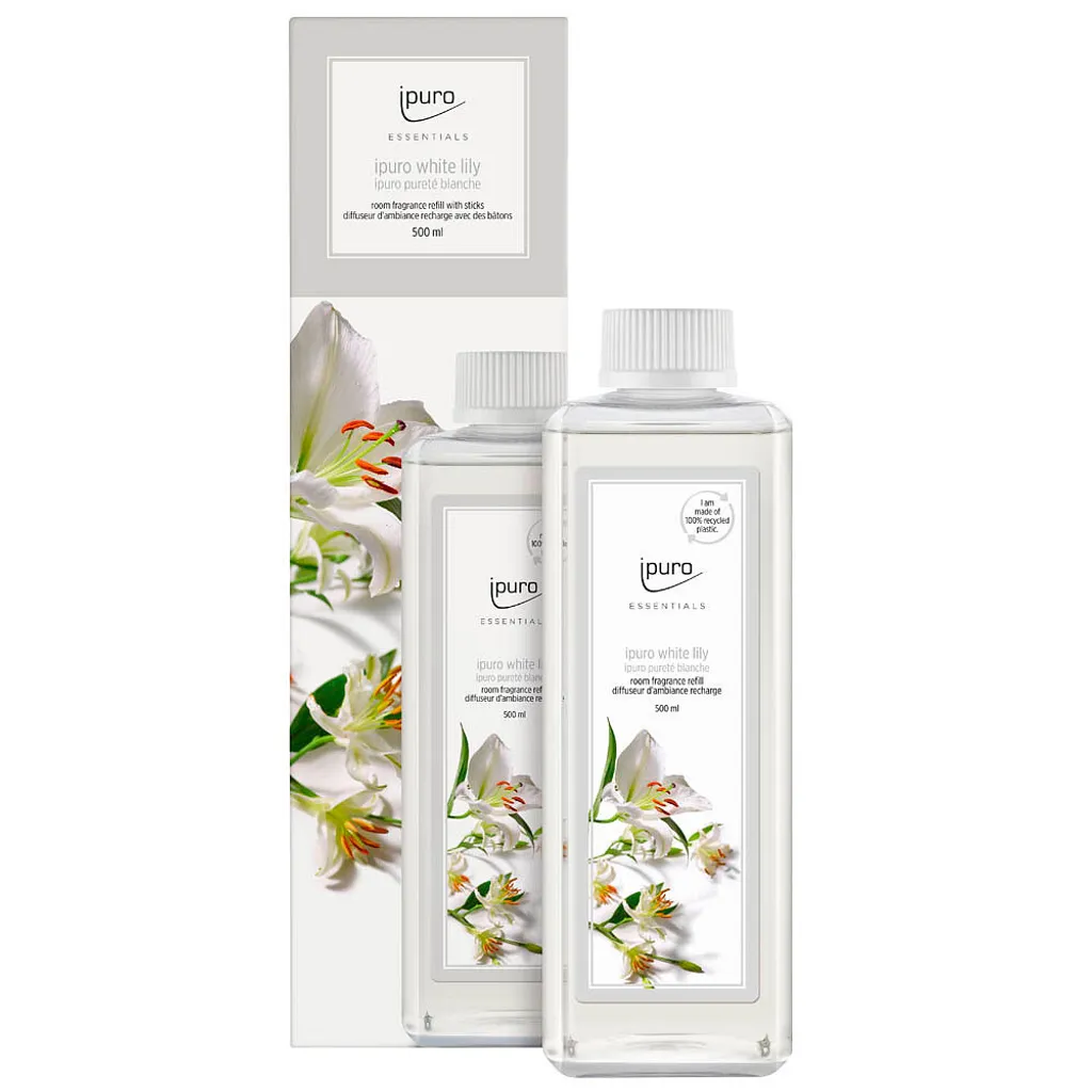 Recharge ipuro White Lily pour Créer une Ambiance Florale et Fraîche