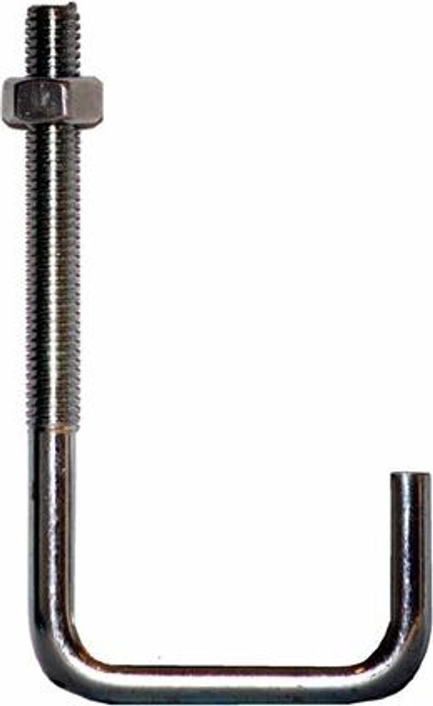 L-HAKEN M6 x 60/22/20 mm, m.Mutter