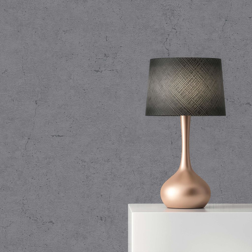 TADESSI Tapete Beton Lauro M1-No.268 Vliestapete Grau Urban Modern Betonoptik Wohnzimmer Schlafzimmer Küche